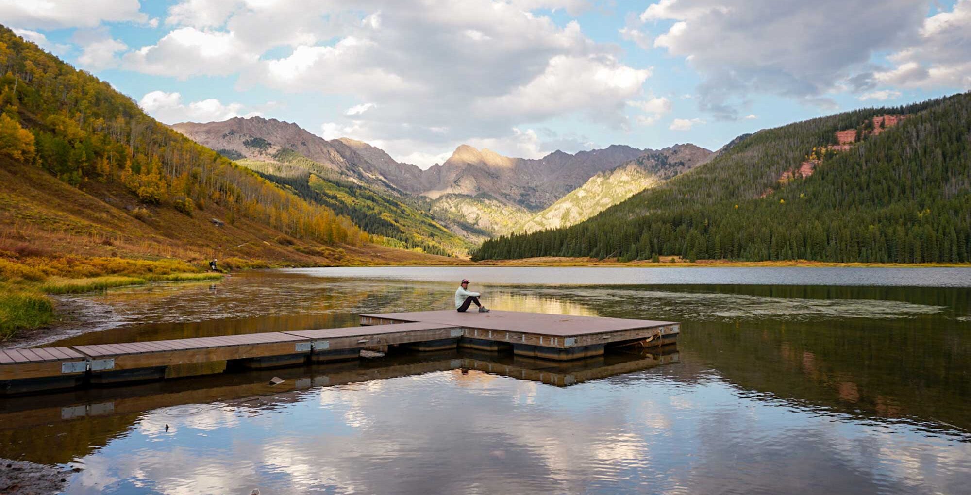 piney lake in vail colorado